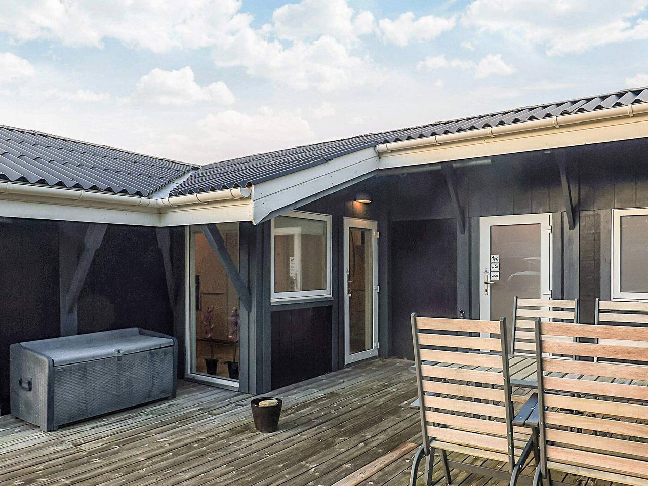 Ruhige Oase in der Nahe des Golfplatzes in Hals, Limfjord in Nordjütland