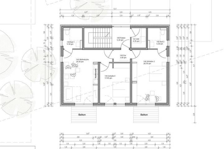 Ferienwohnung für 4 Personen, mit Terrasse und Garten in Erbach im Odenwald - 3