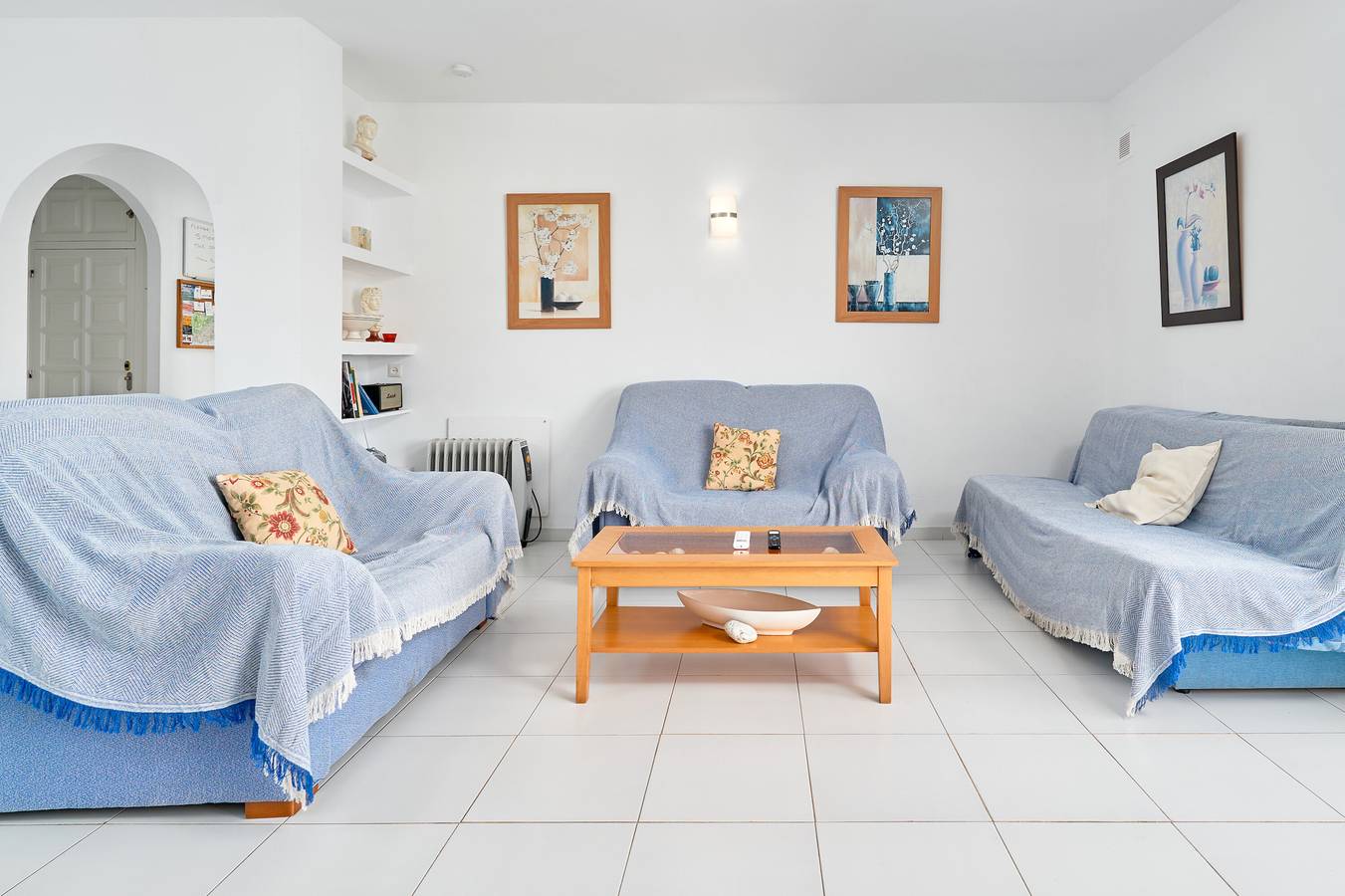 Casa de vacaciones 'Casa Del Sol' con vistas al mar, Wi-Fi y aire acondicionado in Playa de Burriana, Nerja