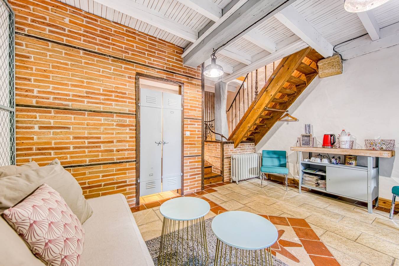 Bed and Breakfast 'L'orée De Lansot - Chambre Atelier' met Gedeeld Terras, Gedeelde Tuin en Wi-Fi in Noaillan, Langon en omgeving