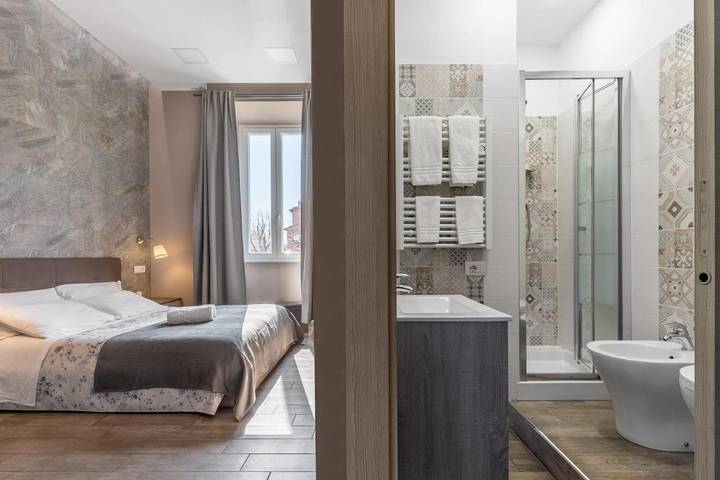 BnB für 2 Personen, mit Ausblick in Rom