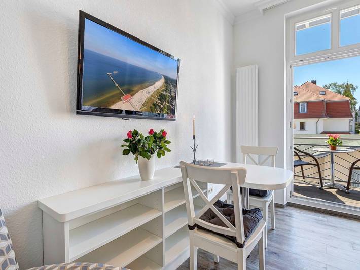 Ferienwohnung für 2 Personen, mit Balkon und Garten sowie Sauna in Ahlbeck - 3