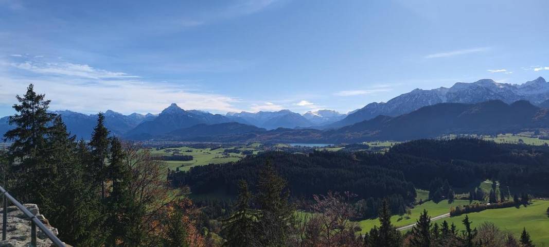 Ferienwohnung für 4 Personen, mit Terrasse und Garten sowie Ausblick in Roßhaupten - 2