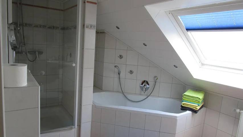 Ferienwohnung für 2 Personen, mit Terrasse und Garten sowie Sauna in Geierlay Hängeseilbrücke - 4