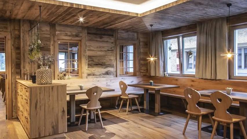 Hütte für 6 Personen, mit Sauna und Pool sowie Garten und Terrasse im Bregenzerwald - 4