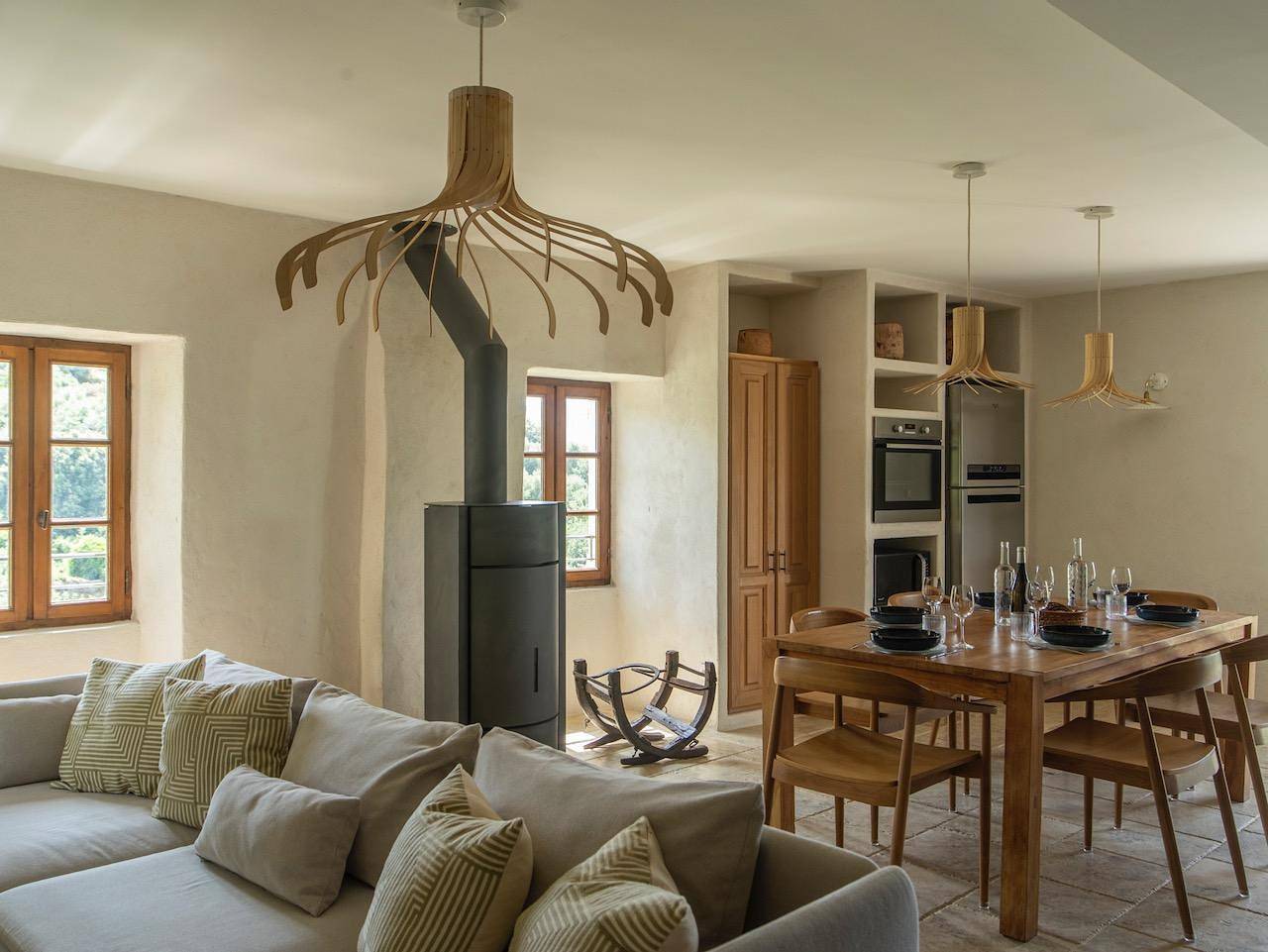 A Casa Bianca in Pigna (Córcega), Region de Calvi