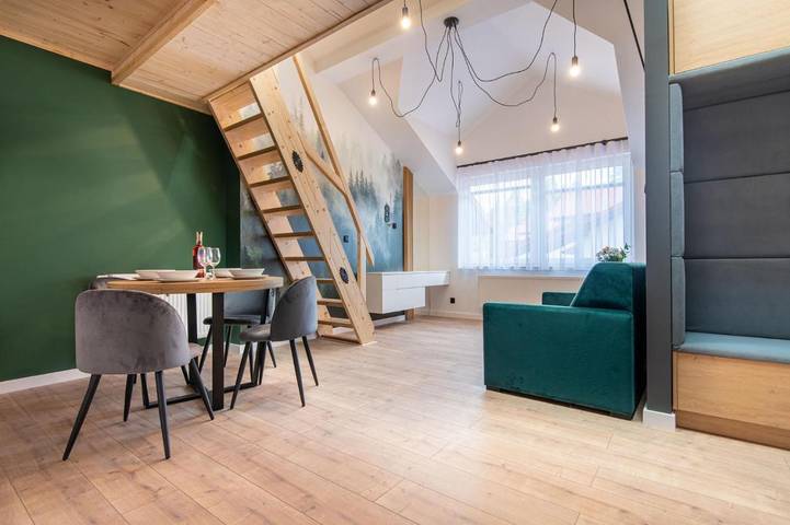 Maison d’hôte pour 2 personnes, avec jardin ainsi que sauna et vue dans Silésie