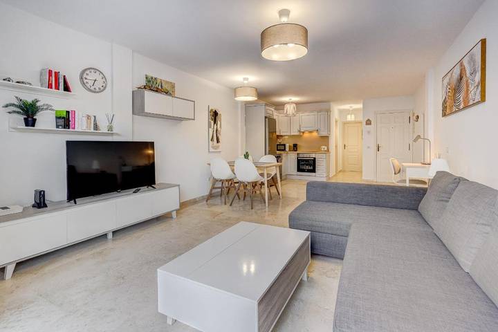 Vakantieappartement voor 4 personen, with tuin and uitzicht as well as zwembad in Palm-Mar