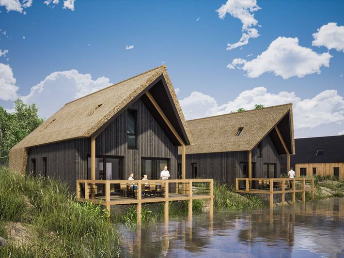 Ferienhaus für 6 Personen, mit Pool und Sauna sowie Garten und Terrasse, mit Haustier in Seeländisch Flandern