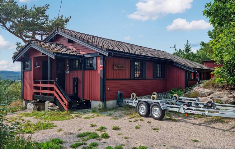Ferienhaus für 7 Personen mit Terrasse in Mandal