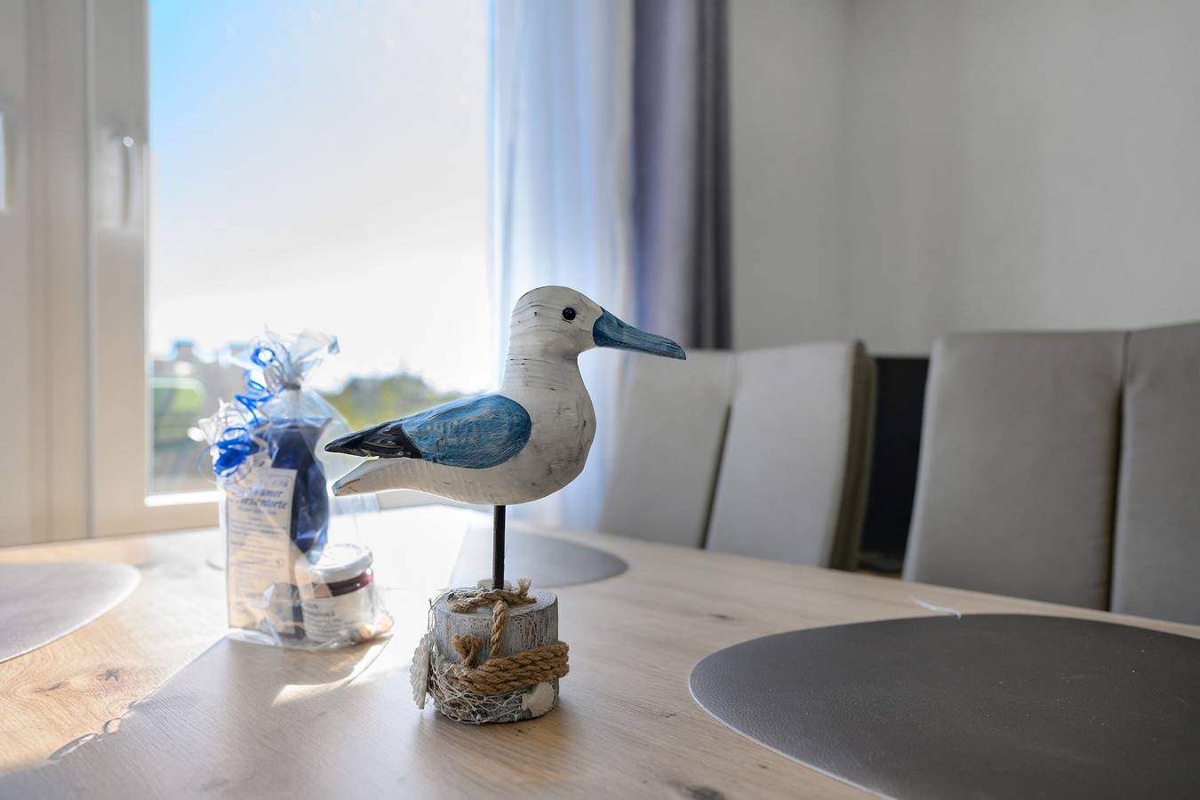 Ganze Wohnung, Ferienwohnung 'Am Nordseedeich' mit Privatterrasse und Wi-Fi in Nordstrand (Gemeinde), Nordstrand