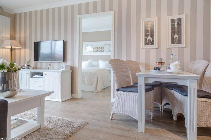 Ganze Wohnung, Top Citylage: Sehr komfortable, lichtdurchflutete 2-Zimmerwohnung mit Stellplatz in Westerland, Sylt (Gemeinde)