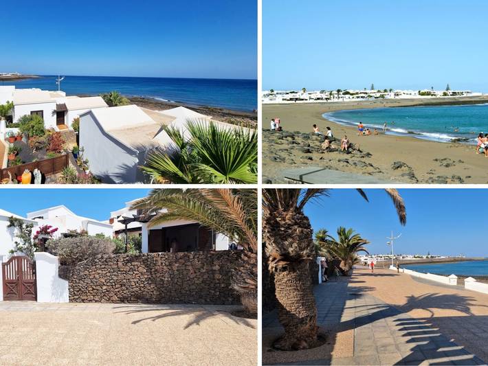 Bungalow für 3 Personen, mit Terrasse und Pool auf Lanzarote - 2