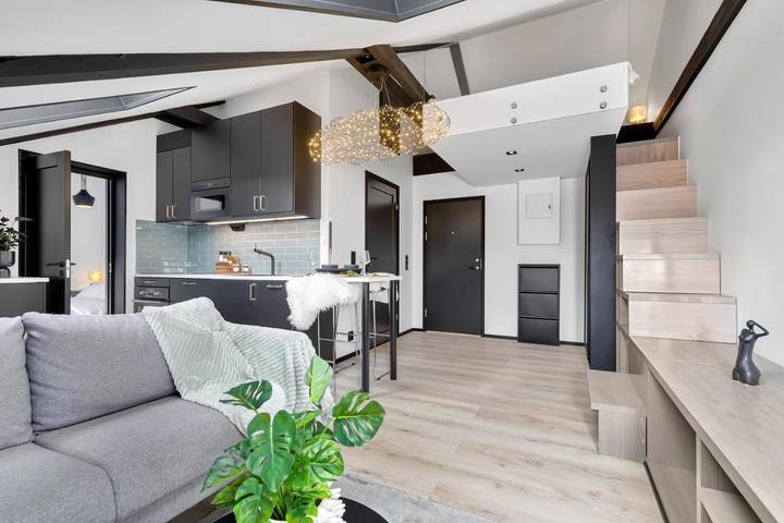 Gîte pour 3 personnes, avec vue dans Narvik