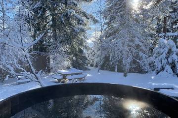 Maison de campagne pour 4 personnes, avec terrasse ainsi que jardin et jacuzzi à Lans-en-Vercors
