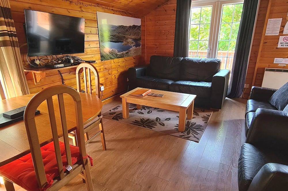 Cosy log cabin in Snowdonia 357, Family & Pet friendly, Wifi, Parking. Sleeps 5. in Bronaber, Snowdonia