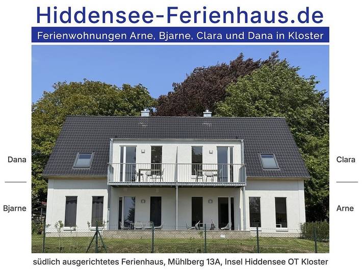 Ferienhaus für 3 Personen, mit Terrasse auf Hiddensee