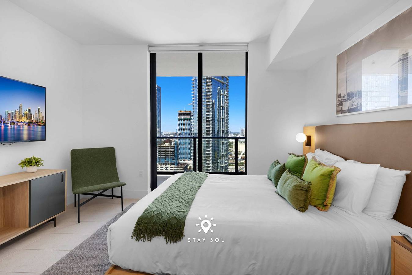 Ganze Wohnung, Ferienwohnung für 6 Personen mit Balkon in Miami, Florida