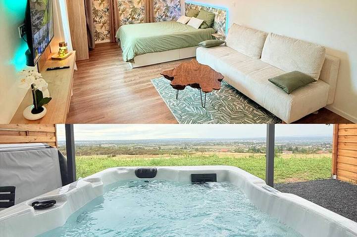 Appartement de vacances pour 2 personnes, avec Jacuzzi