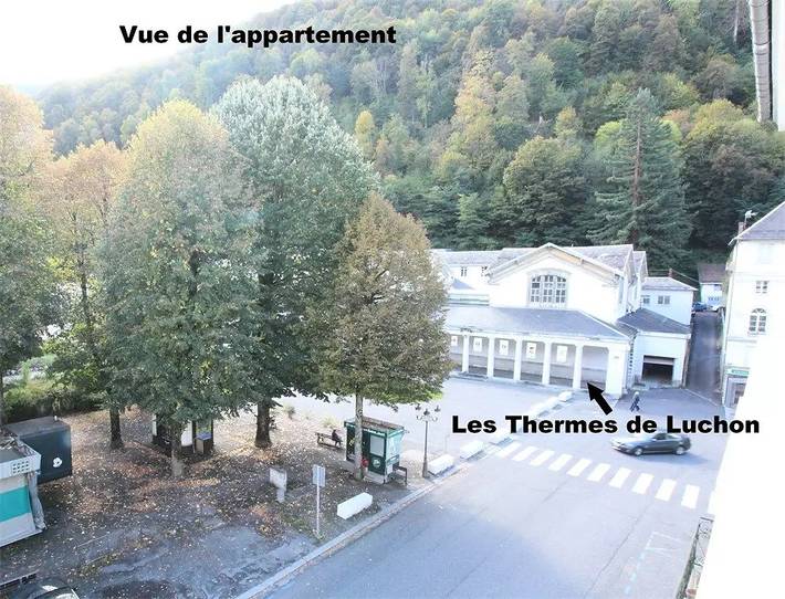 Studio pour 3 personnes, avec vue à Bagnères-de-Luchon