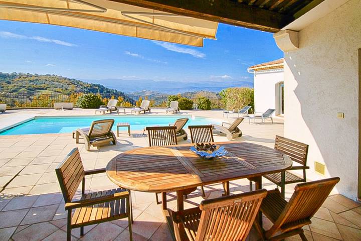 Villa für 8 Personen mit Terrasse in Tanneron, Mittelmeerküste (Frankreich)