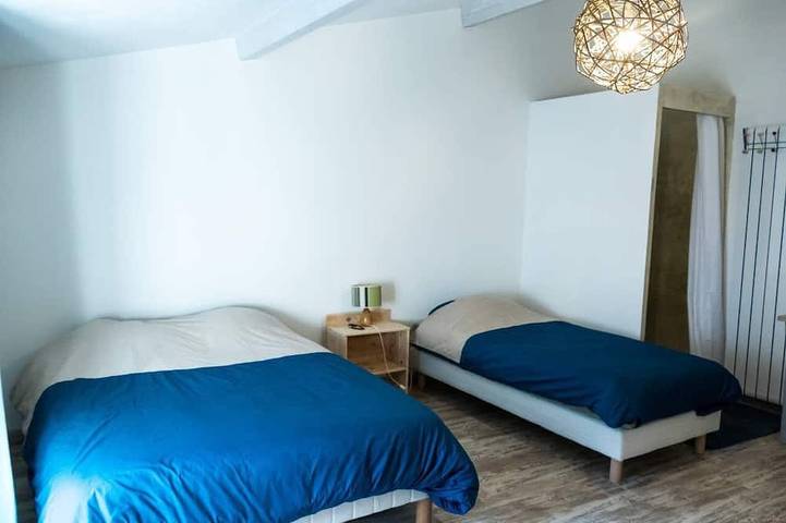Maison de vacances pour 10 personnes, avec terrasse et jardin