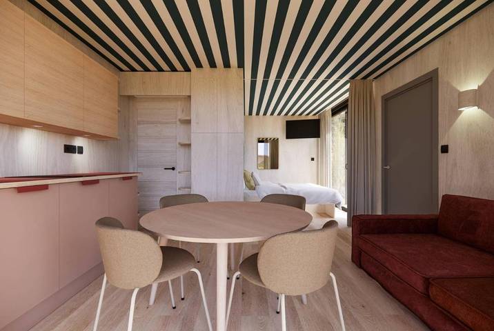 Camping pour 4 personnes, avec piscine et jardin, animaux acceptés à Seignosse - 4