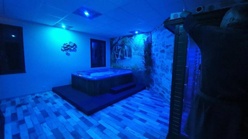 Maison d’hôte pour 10 personnes, avec vue et sauna ainsi que jardin et piscine, animaux acceptés dans le Lot - 3