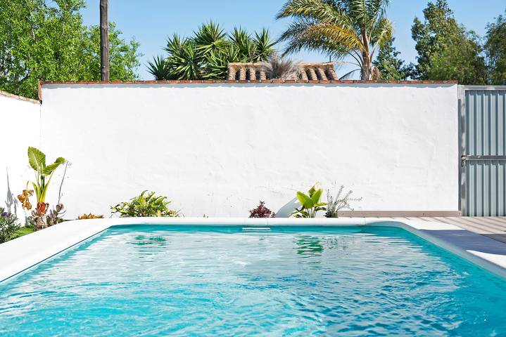 Preciosa Casa Villanueva 1 con piscina privada, jardín, terraza y Wi-Fi in Conil de la Frontera, Costa de la Luz