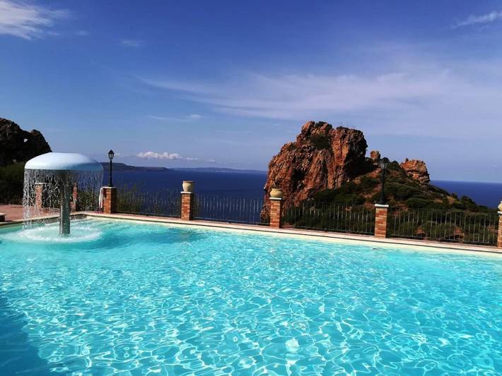 Chalet für 4 Personen, mit Pool und Ausblick sowie Garten auf Sardinien - 3