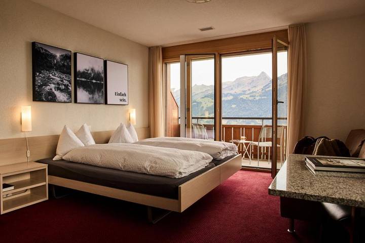 BnB für 2 Personen, mit Terrasse und Seeblick sowie Ausblick, mit Haustier in der Schweiz - 2