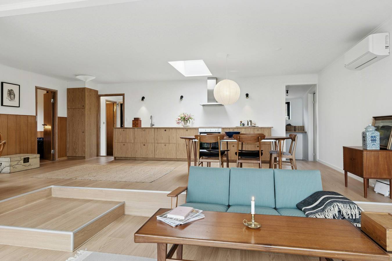 Maison de vacances des années 70 avec vue sur Vesterlyng in Havnsø, Région de Kalundborg