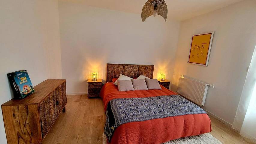 Chambre d’hôte pour 4 personnes, avec terrasse et piscine ainsi que jardin et jacuzzi à Rouillon - 2