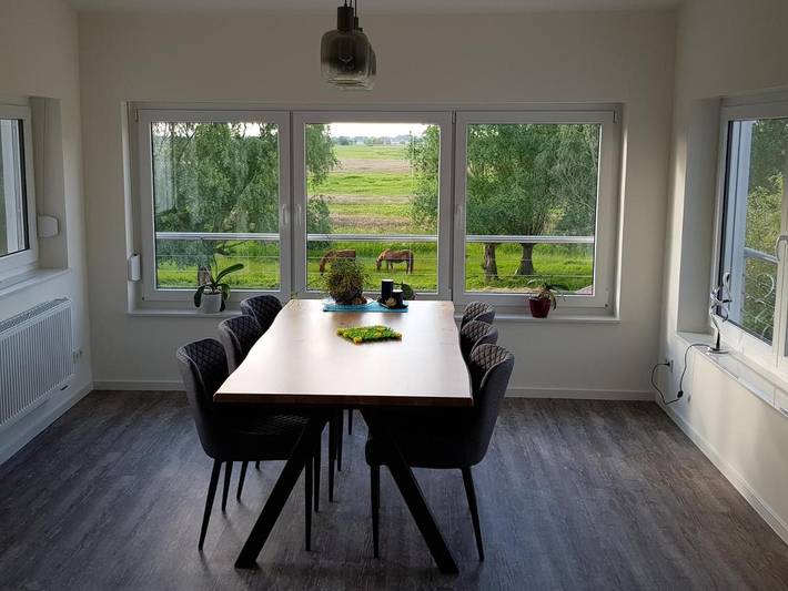 Ferienwohnung für 6 Personen, mit Garten und Ausblick in Havelaue