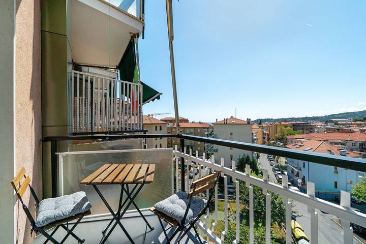Geheel appartement, Appartement 'A Prima Vista Varazze' met Uitzicht op Zee, Wi-Fi en Airconditioning in Varazze (City), Varazze