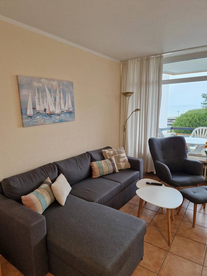 Ferienwohnung für 4 Personen, mit Balkon und Meerblick sowie Balkon/Terrasse in Scharbeutz - 2