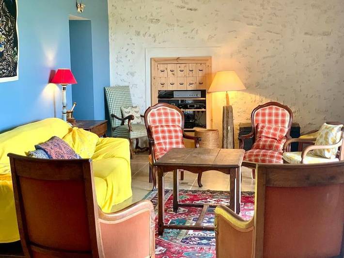 Location de vacances pour 10 personnes, avec terrasse ainsi que jacuzzi et jardin à Sauternes (Gironde) - 2