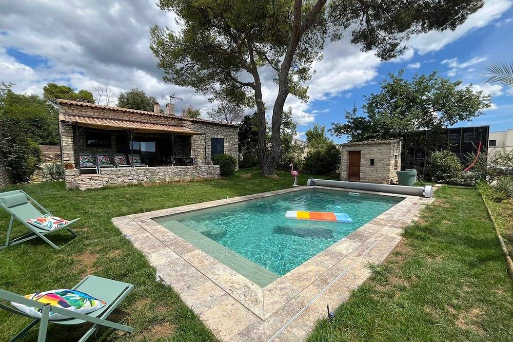 Dream House with heated swimming pool in Garrigues-Sainte-Eulalie, Nimes und Umgebung