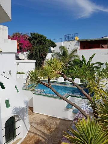 Maison d’hôte pour 2 personnes, avec jardin et piscine dans Asilah