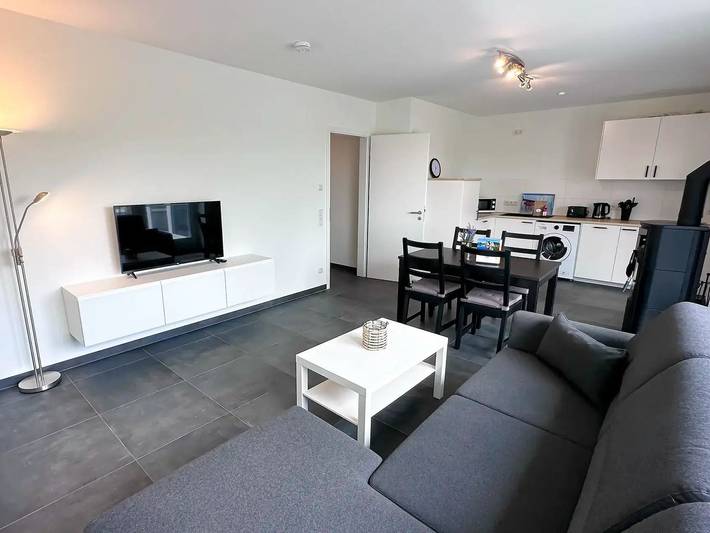 Ganze Ferienwohnung, Apartmenthaus Scharmützelsee Inklusive Nebenkosten - Apartment 2/14 mit Sauna, Balkon, Kamin inkl. Nk in Storkower See, Wendisch Rietz
