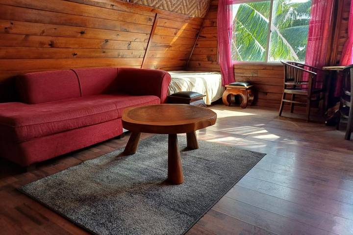 Gîte pour 2 personnes, avec terrasse et jardin dans Mahina - 3