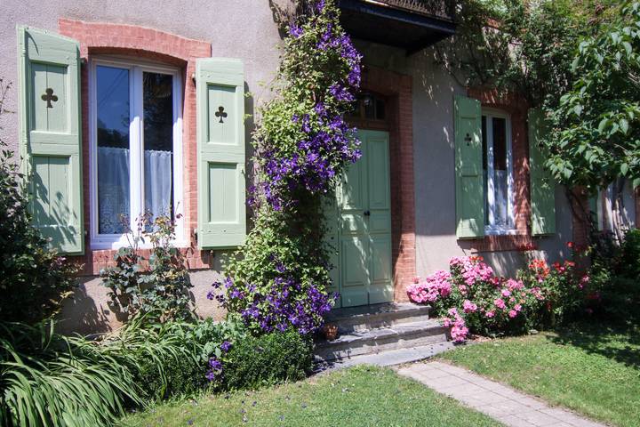 Location de vacances pour 7 personnes, avec jardin à Bonac-Irazein - 2