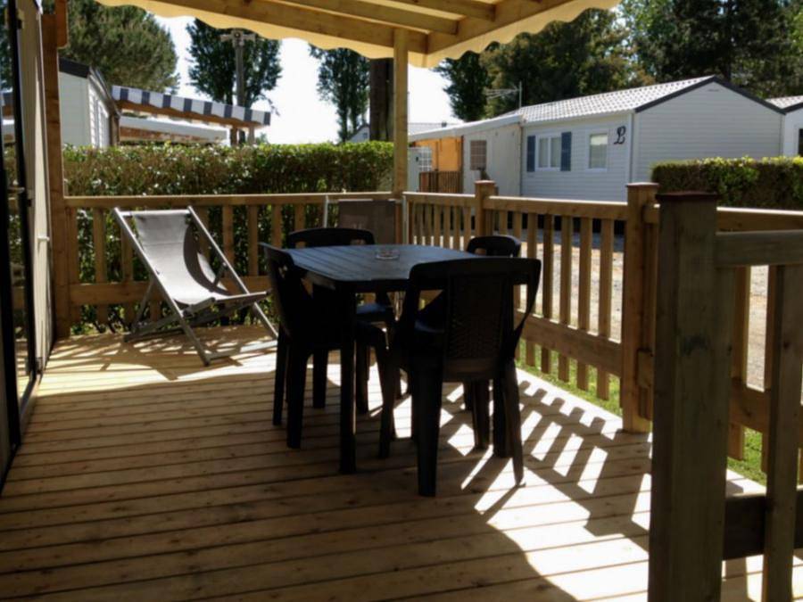 Camping Paradis les Pins - Royan - Mobilheim 2 personen - Confort+ 1Sch 2p in Saint-Palais-sur-Mer, Côte de Beauté