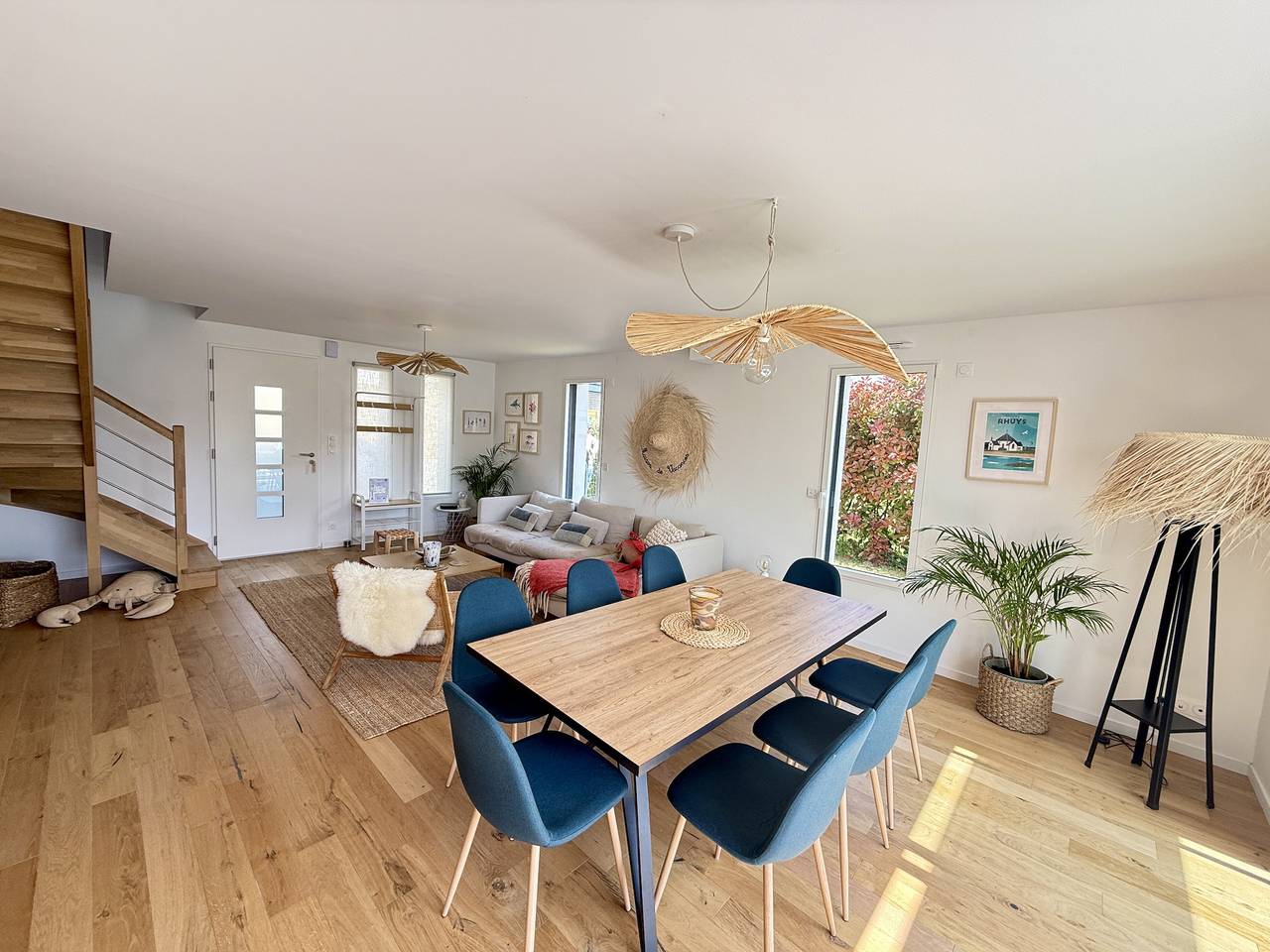Maison neuve pour 8 - 500m plage du Rouvran in Le Tour-du-Parc, Côte des Mégalithes