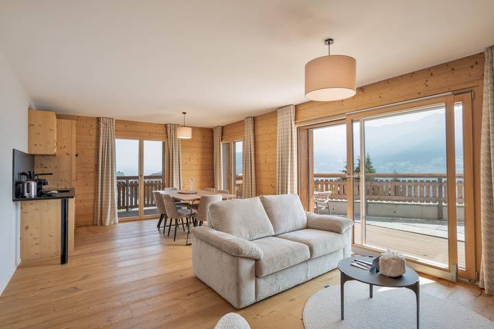 Ferienwohnung für 6 Personen, mit Balkon und Balkon/Terrasse sowie Sauna und Whirlpool, mit Haustier - 1