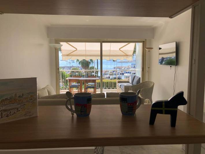 Gîte pour 4 personnes, avec balcon et vue dans Port De La Pointe Croisette - 3