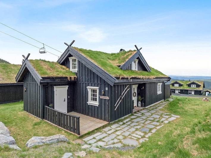 Feriehus for 9 personer, med terrasse, barnevennlig i Vinje