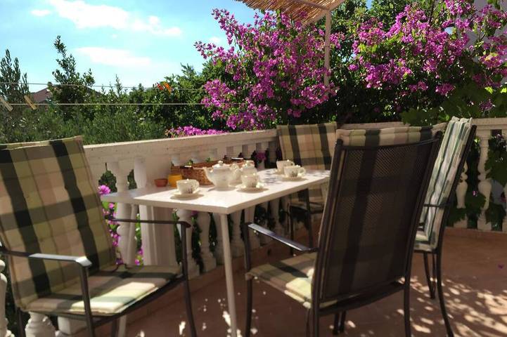 Apartament wakacyjny dla 7 osób, z balkon w Biograd na Moru