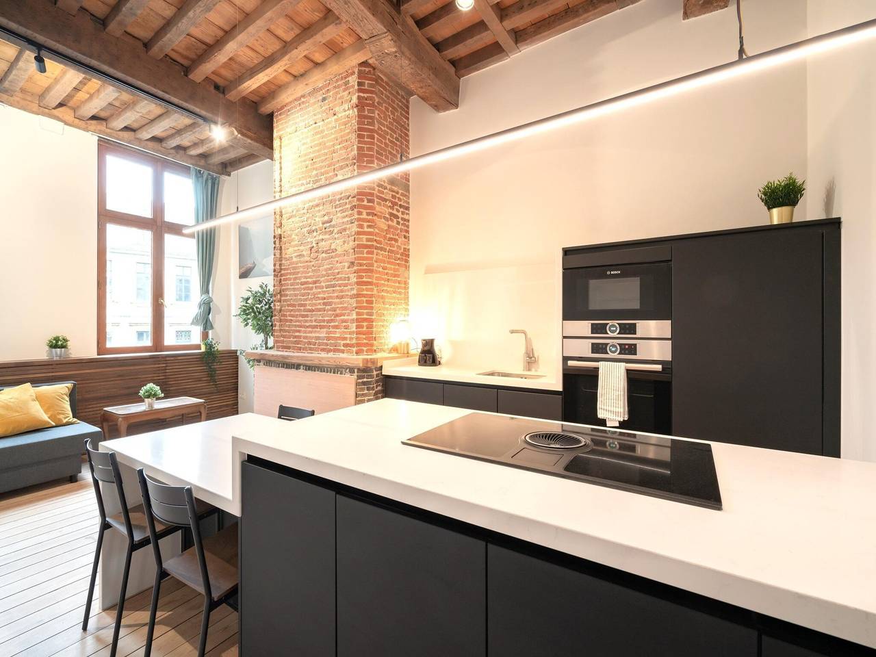 Appartement entier, Appartement pour 6 avec vue sur la ville d'Anvers in Anvers, Région d'Anvers