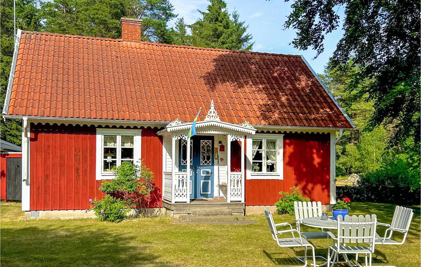 Feriehus for 5 personer med terrasse in Öland